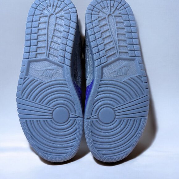 Nike Sheila Rashid X Air Jordan 1 Mid "Unite" Purple and Grey, 8.5 - Picture 6 of 7